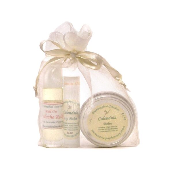 Gift Bag with Natural Herbal Products